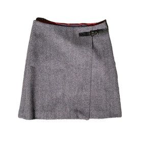 Boden British tweed 100% wool skirt